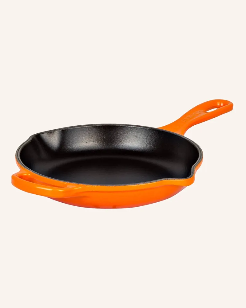 Le Creuset Brat- Und Servierpfanne Signature orange Ofenrot