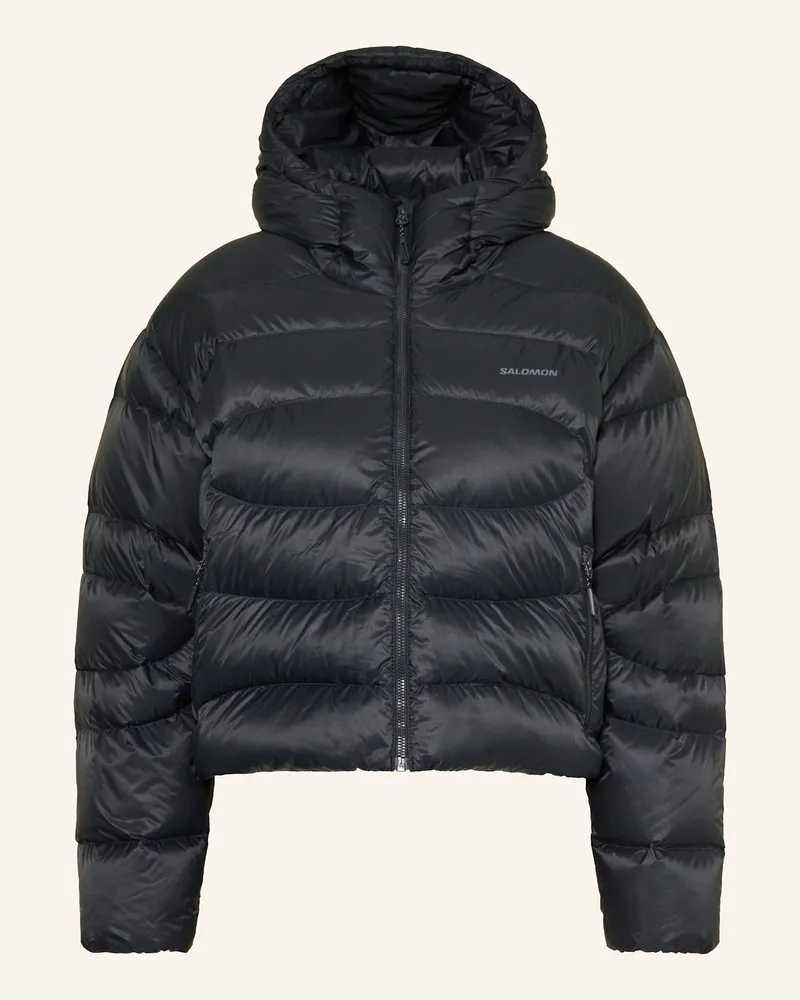 Salomon Daunenjacke OUTLINE NOVELTY Schwarz