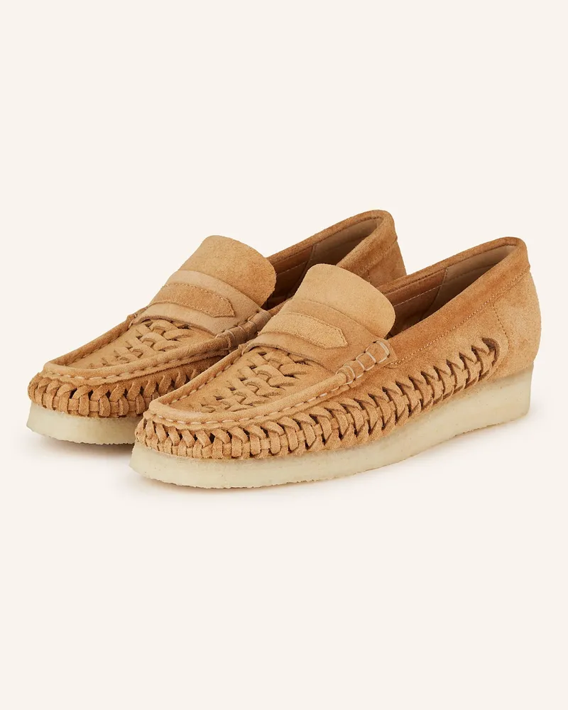 Clarks Penny-Loafer Camel