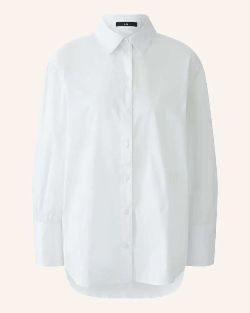 Oui  Bluse weiss Ecru