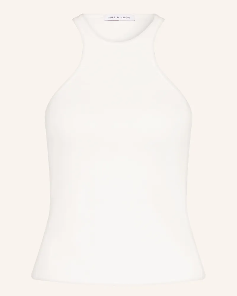 Mrs & HUGS Top Weiss