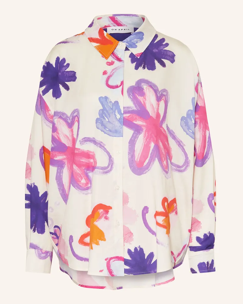 OH APRIL Hemdbluse MELINA Weiss