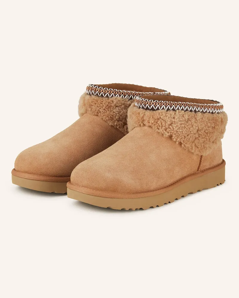 UGG Boots Classic Ultra Mini braun Camel
