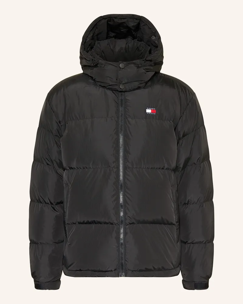 Tommy Hilfiger Daunenjacke ALASKA mit abnehmbarer Kapuze Schwarz