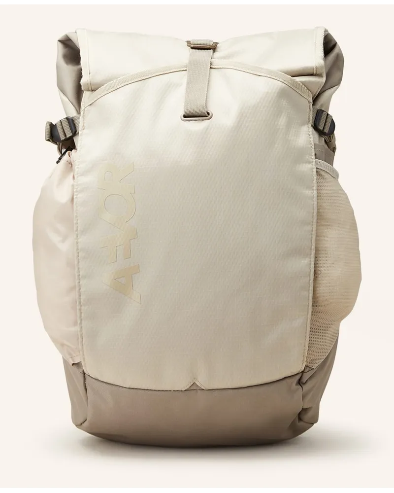 AEVOR Rucksack ROLL PACK 20 l mit Laptop-Fach Beige