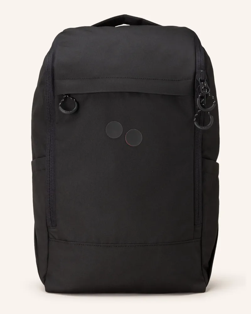 pinqponq Rucksack PURIK mit Laptop-Fach 21l Schwarz