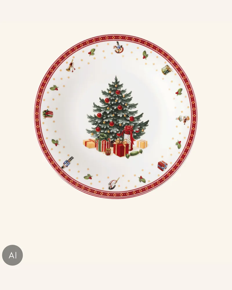 Villeroy & Boch Platzteller Toy's Delight Specials weiss Gelb