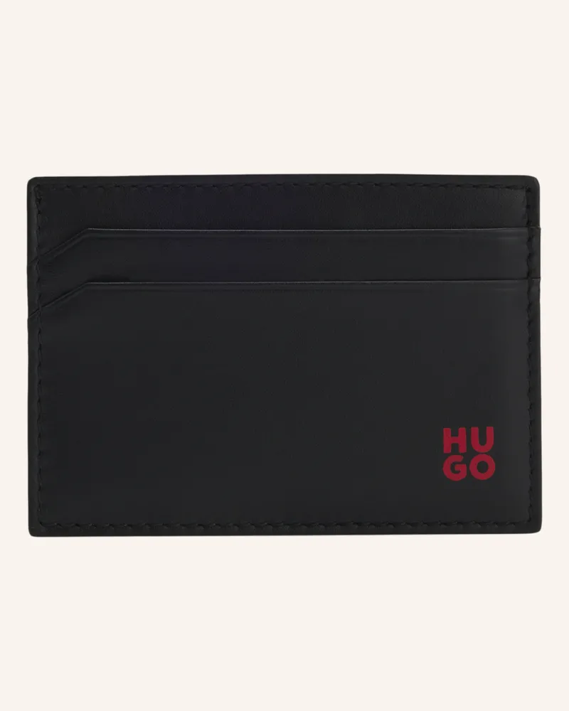 HUGO BOSS Brieftasche TIBBY_N_S CARDCASE Schwarz