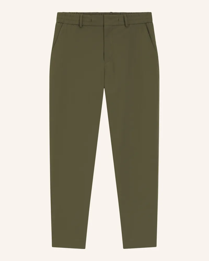HUGO BOSS Anzughose P-Perin-Rds-Wg-263f Tapered Fit gruen Grün