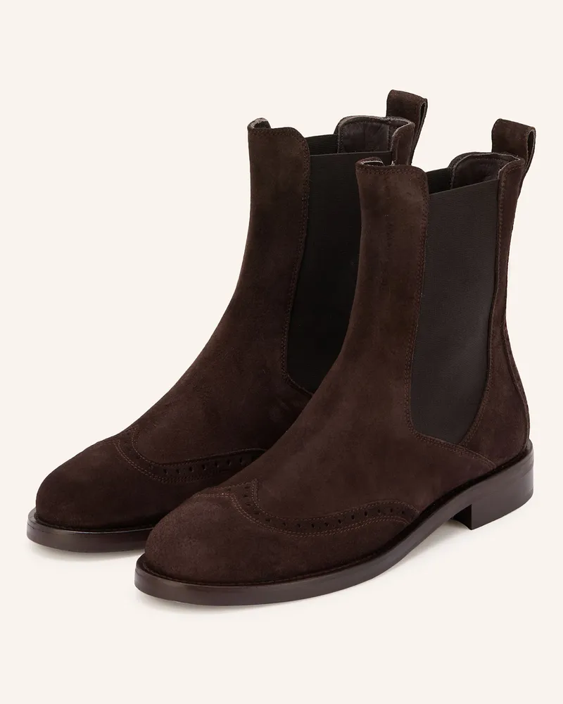 Pertini Chelsea-Boots Dunkelbraun