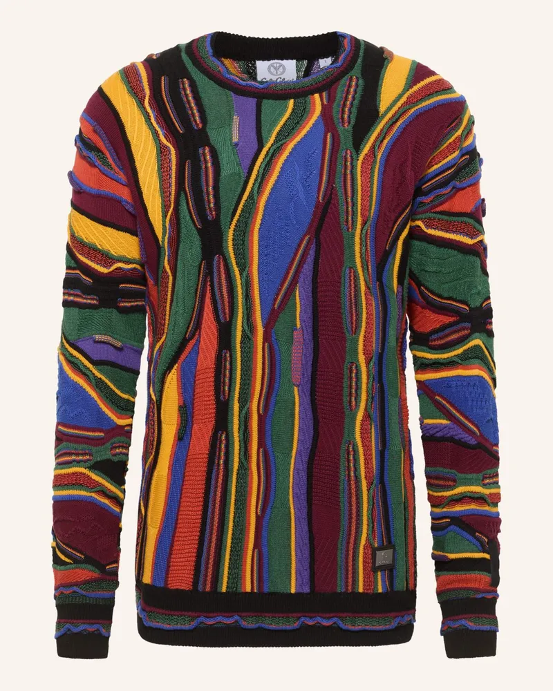 Carlo Colucci Strickpullover FAZIO Schwarz