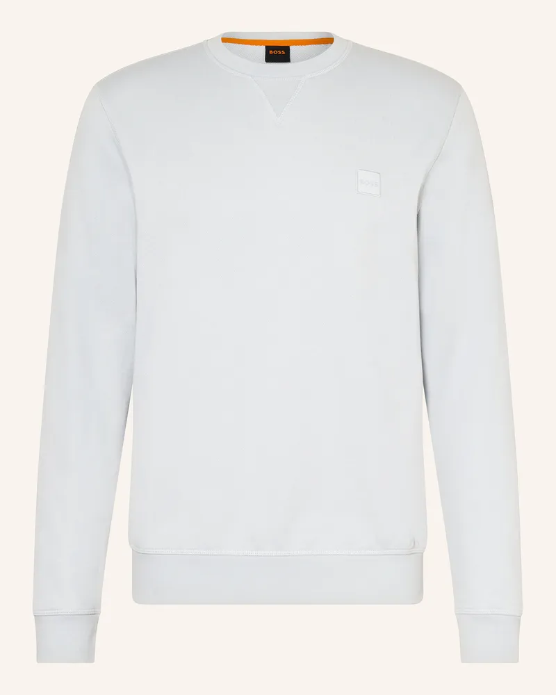HUGO BOSS Sweatshirt WESTART Blaugrau