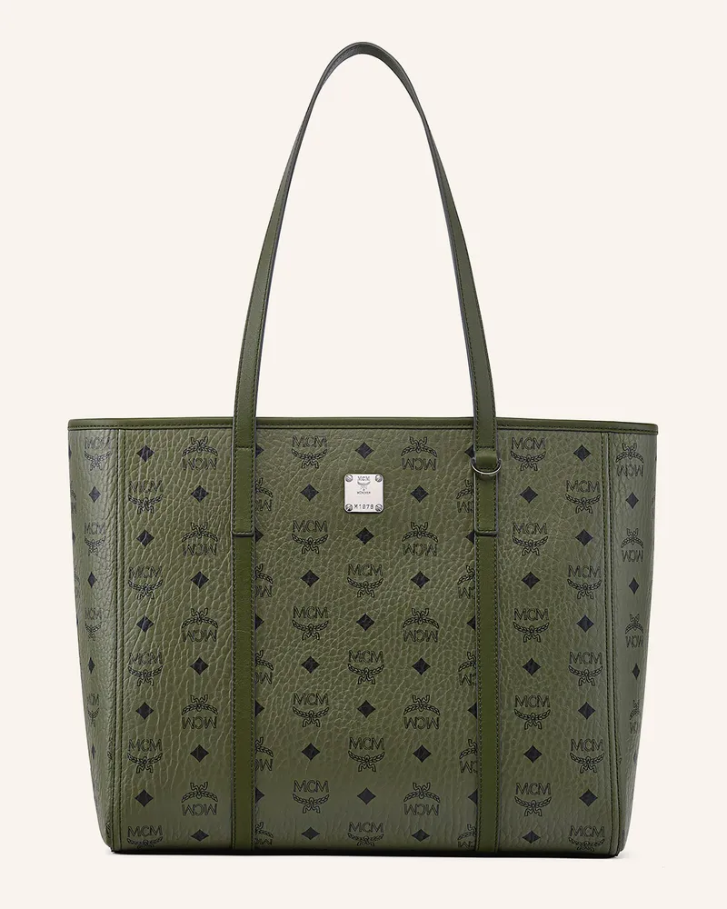 MCM Shopper TONI MEDIUM Oliv