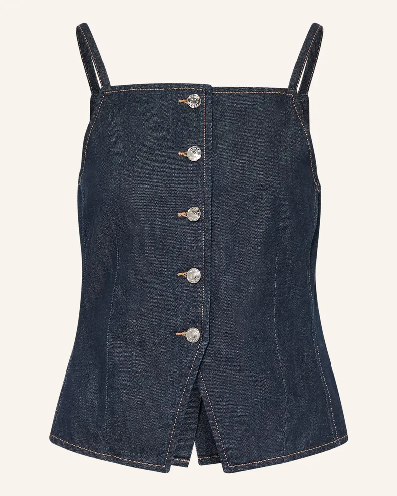 COMMA Jeanstop blau Dunkelblau