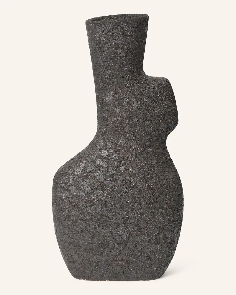ferm LIVING Vase Yara Large grau Dunkelgrau