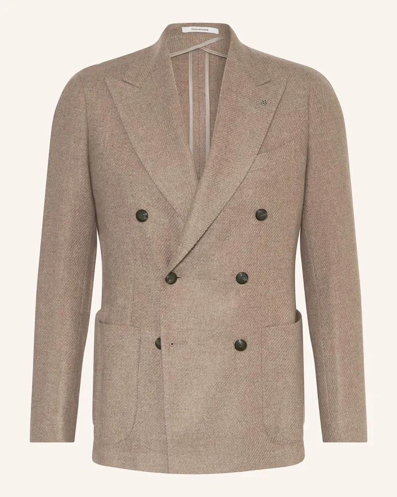 Tagliatore Sakko Slim Fit Braun