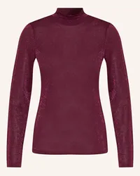 Drykorn Longsleeve FJOLA mit Glitzergarn Lila