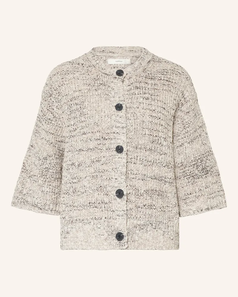 InWear Strickjacke Duaiw Mit 3/4-Arm beige Creme