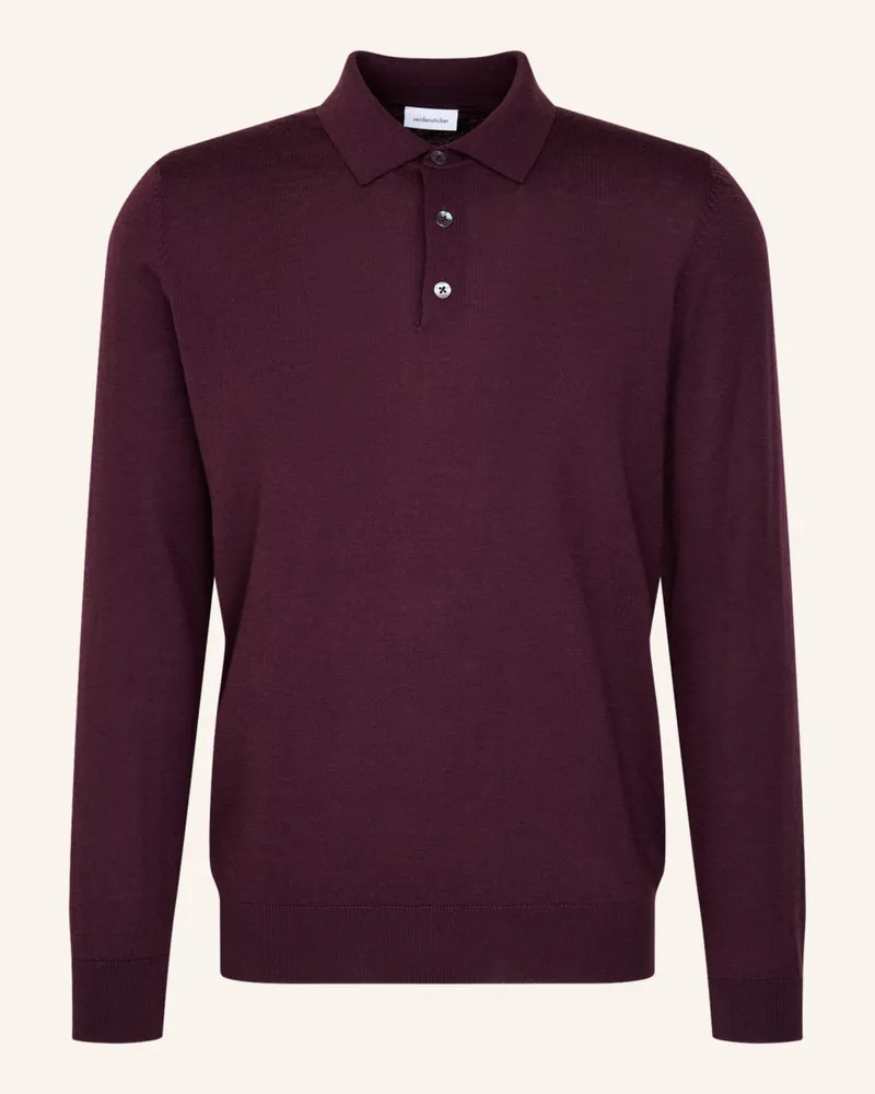 Seidensticker Pullover, Polo Regular Fit Rot