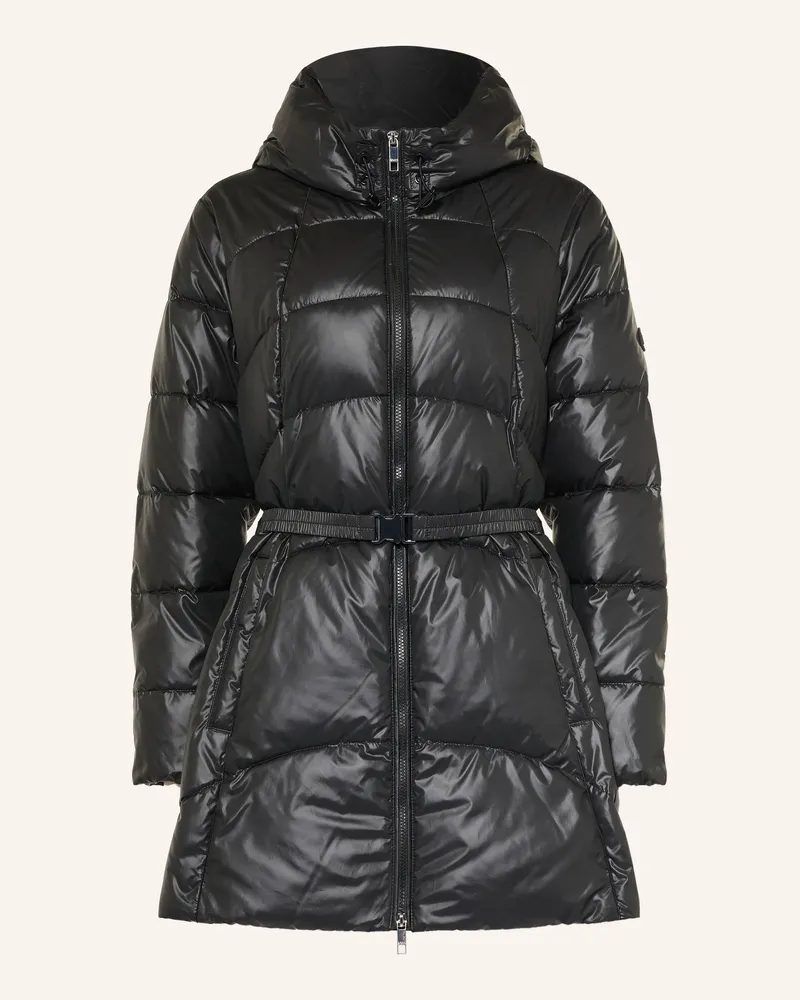 HUGO BOSS Steppmantel Pepula schwarz Schwarz