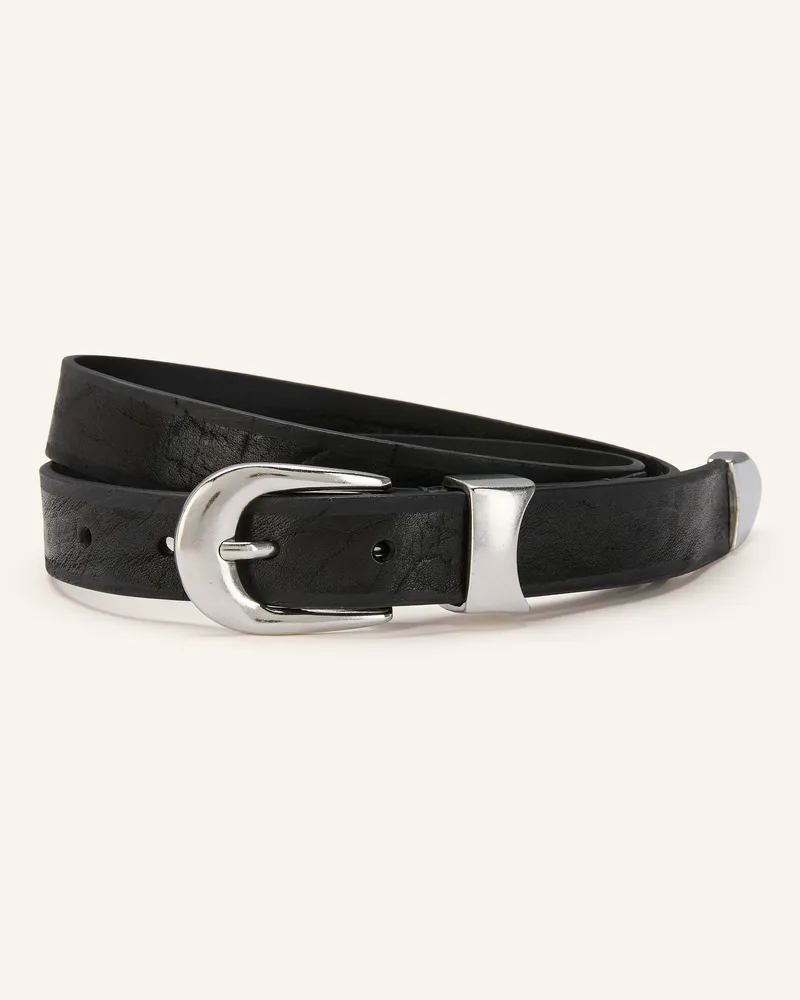 Drykorn Ledegürtel Joko schwarz Schwarz