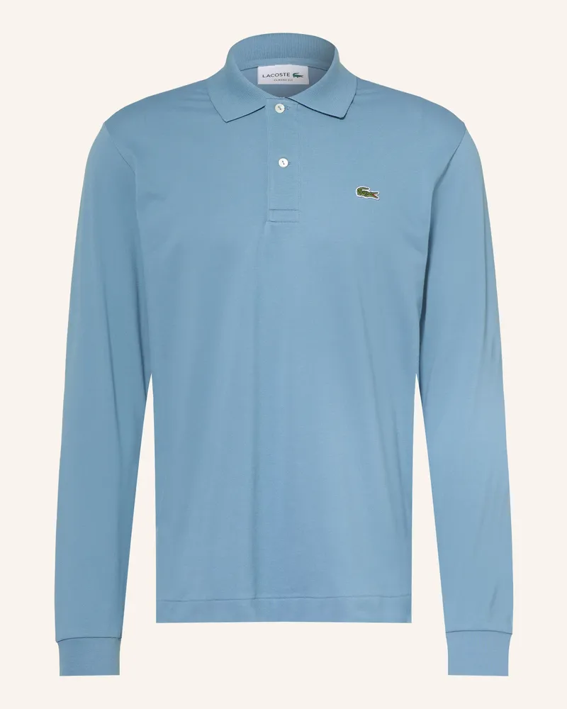 Lacoste Jersey-Poloshirt blau Blaugrau