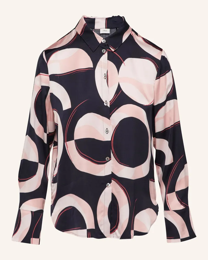 S.Oliver Bluse blau Blau