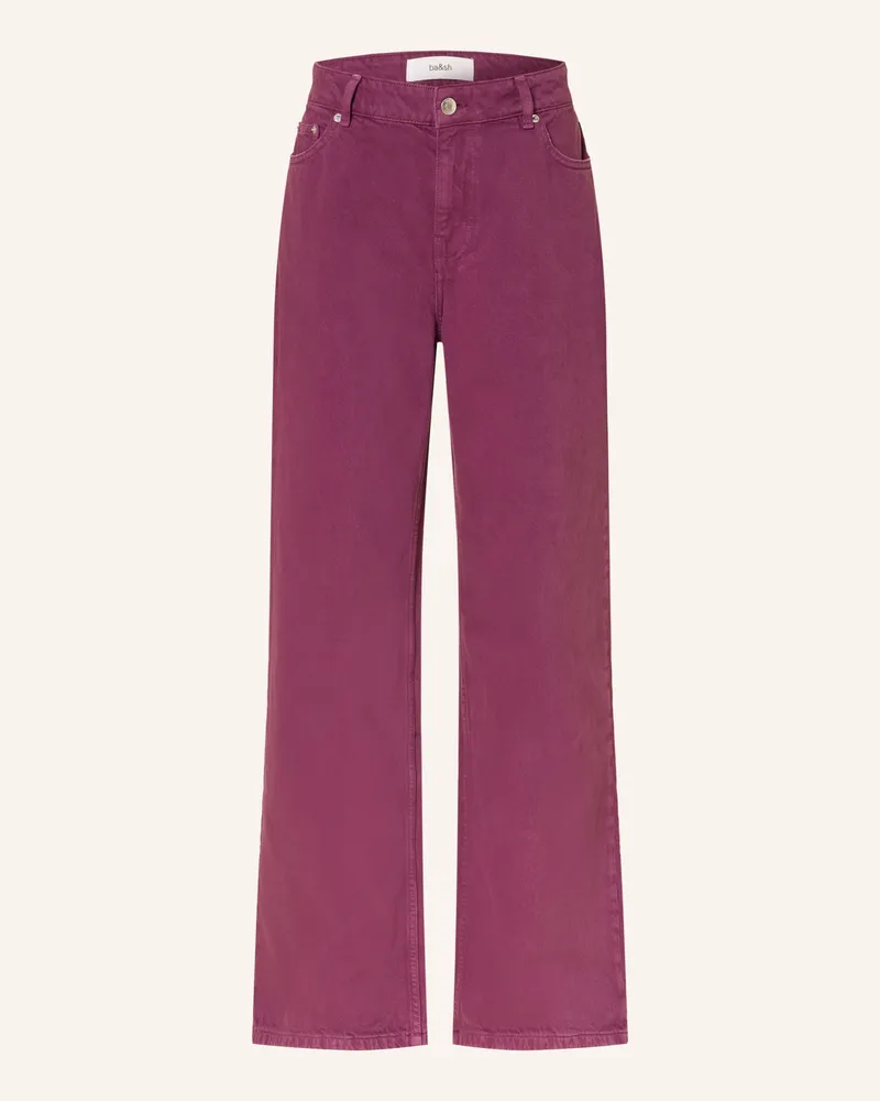ba&sh Wide Leg Jeans Boney lila Purple
