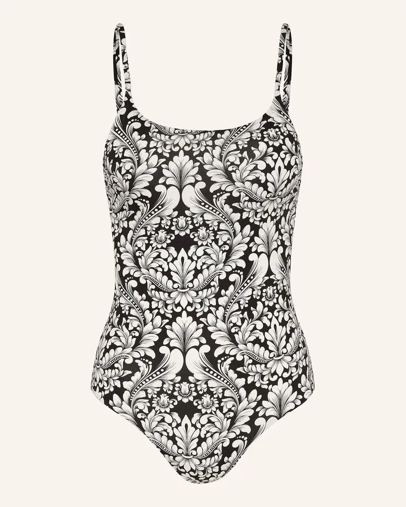 Mrs & HUGS Badeanzug schwarz Schwarz