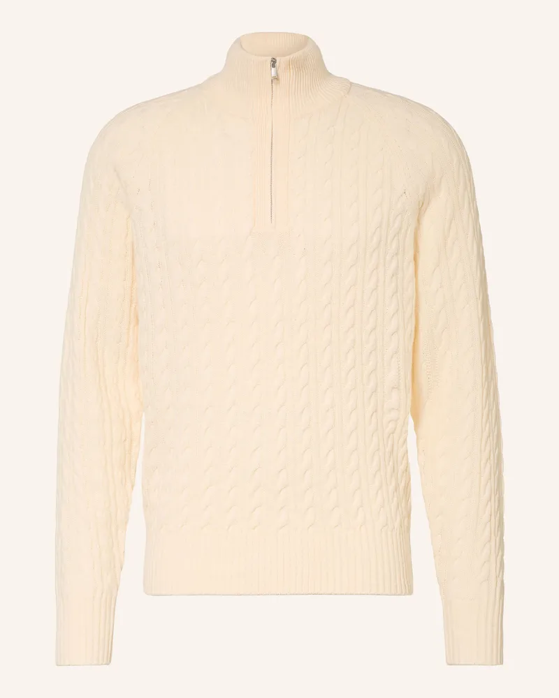 HUGO BOSS Troyer Furore weiss Ecru