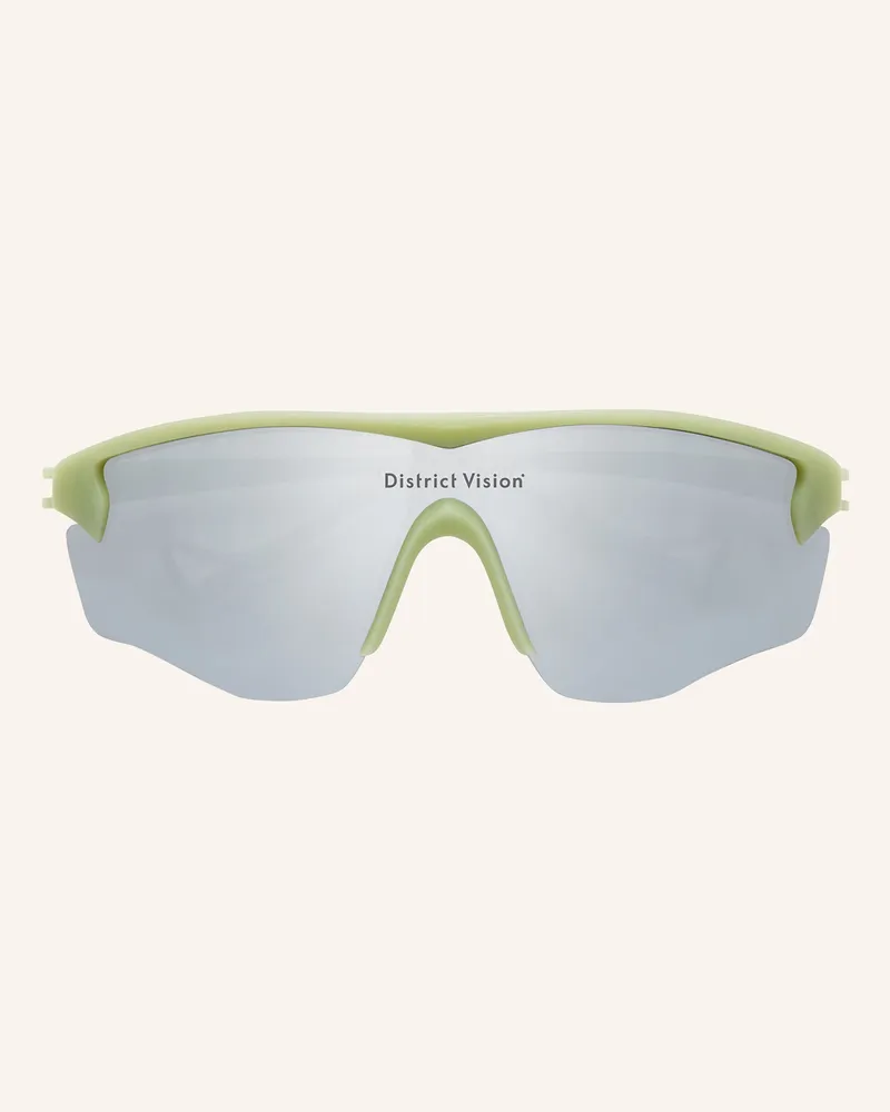 District Vision Multisportbrille JUNYA RACER Hellgrün