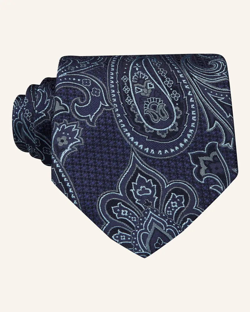 Etro Krawatte Dunkelblau