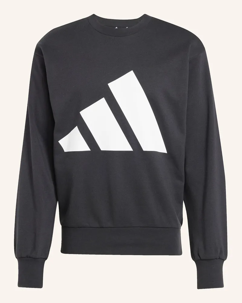 adidas ESSENTIALS BIG LOGO FRENCH TERRY SWEATSHIRT Schwarz