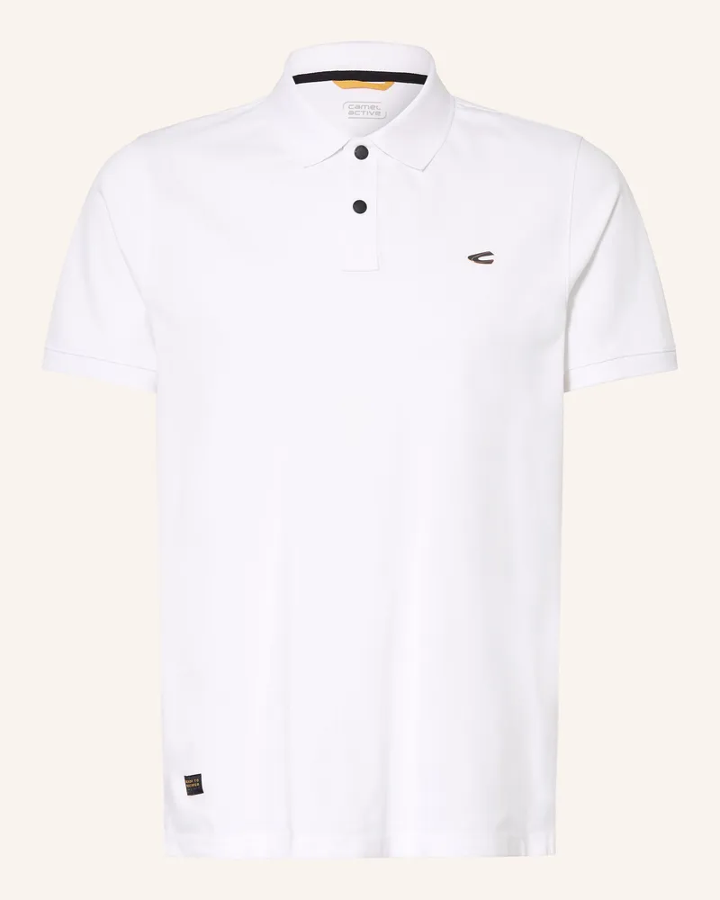 Camel Active Piqué-Poloshirt weiss Weiss