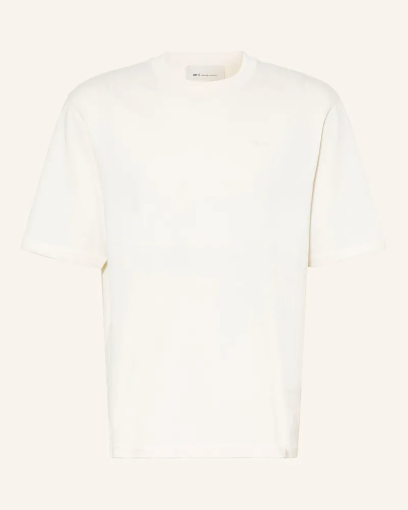 AMI Paris T-Shirt weiss Ecru