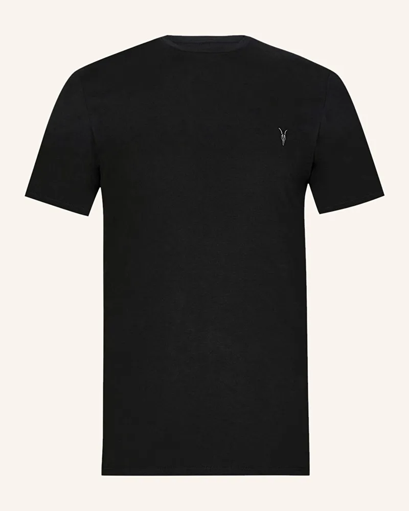 AllSaints T-Shirt Brace schwarz Schwarz