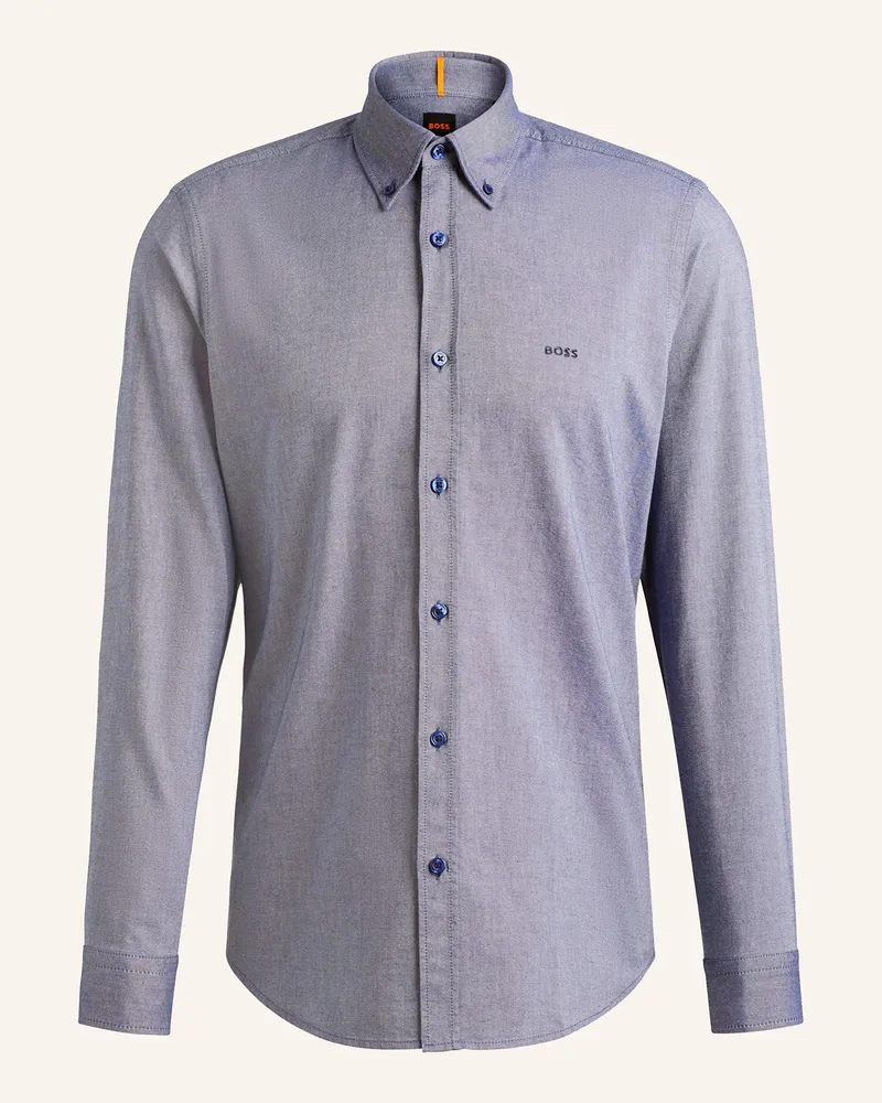 HUGO BOSS Hemd RICKERT_M Regular Fit Blau