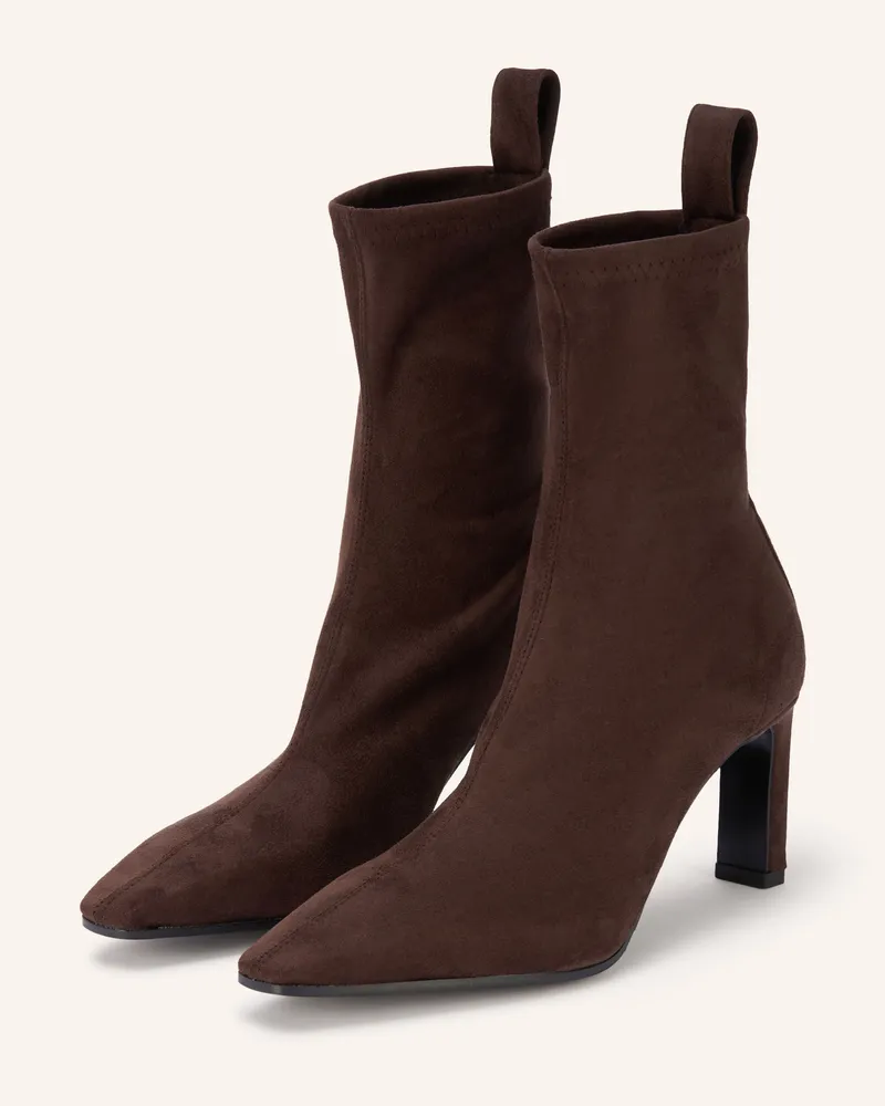 Mrs & HUGS Stiefeletten braun Dunkelbraun