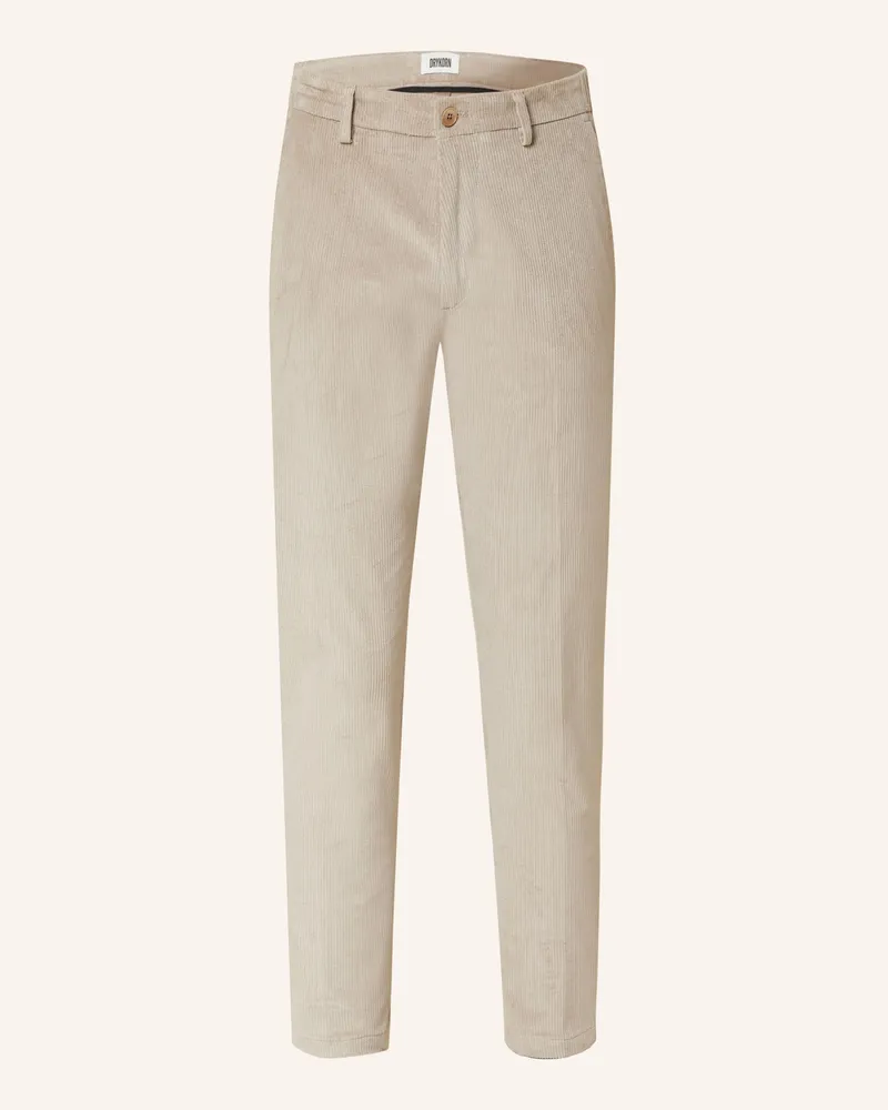 Drykorn Cordchino AJEND Extra Slim Fit Hellbraun