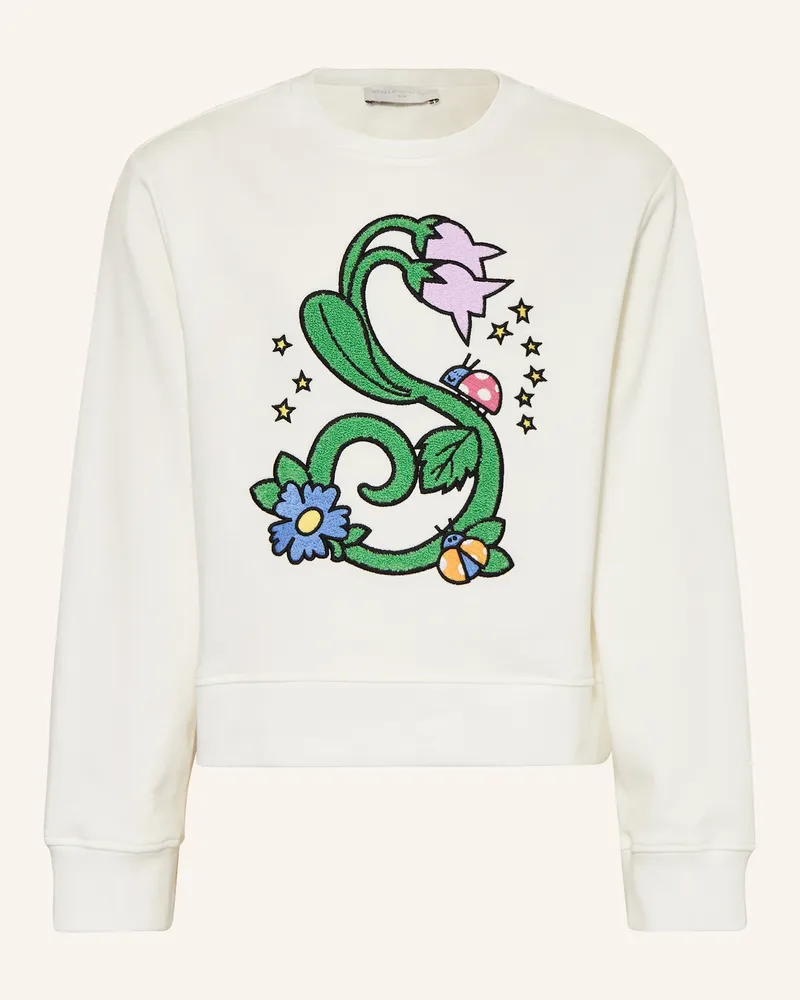Stella McCartney Kids Sweatshirt weiss Weiss