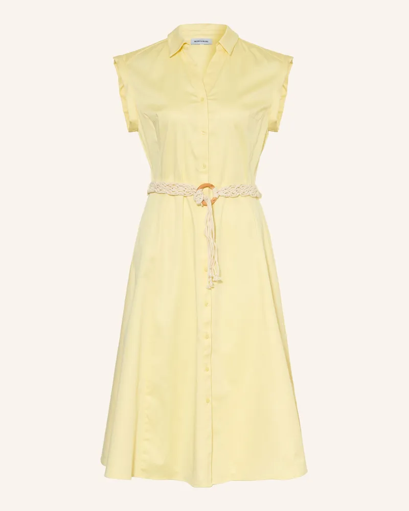 More & More Hemdblusenkleid gelb Hellgelb