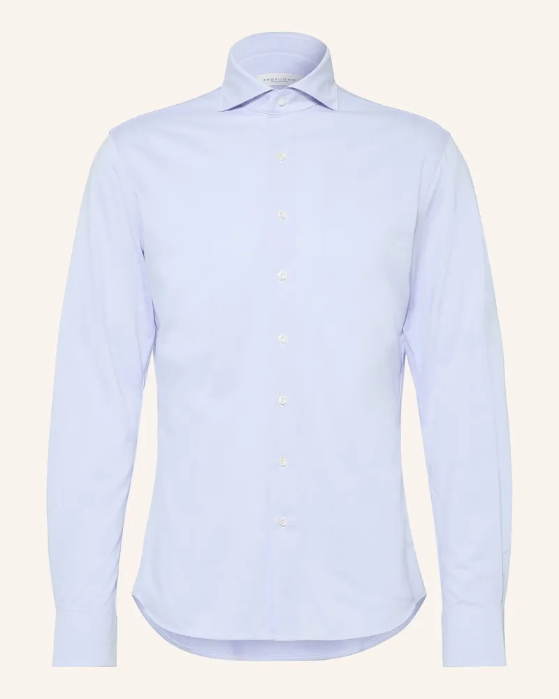 Profuomo Hemd Slim Fit blau Hellblau