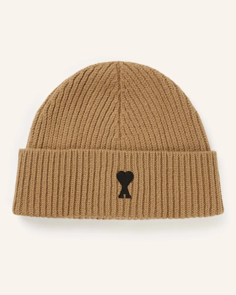 AMI Paris Mütze Camel
