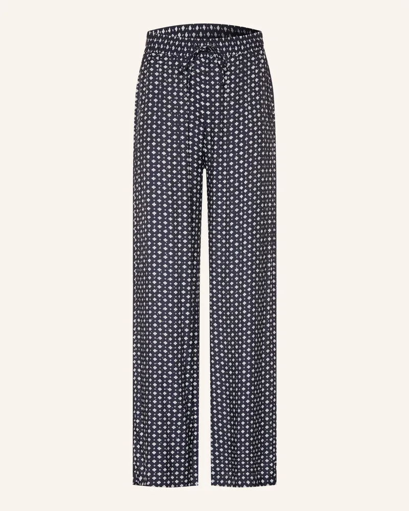 Maje Hose Mit Schmucksteinen blau Dunkelblau
