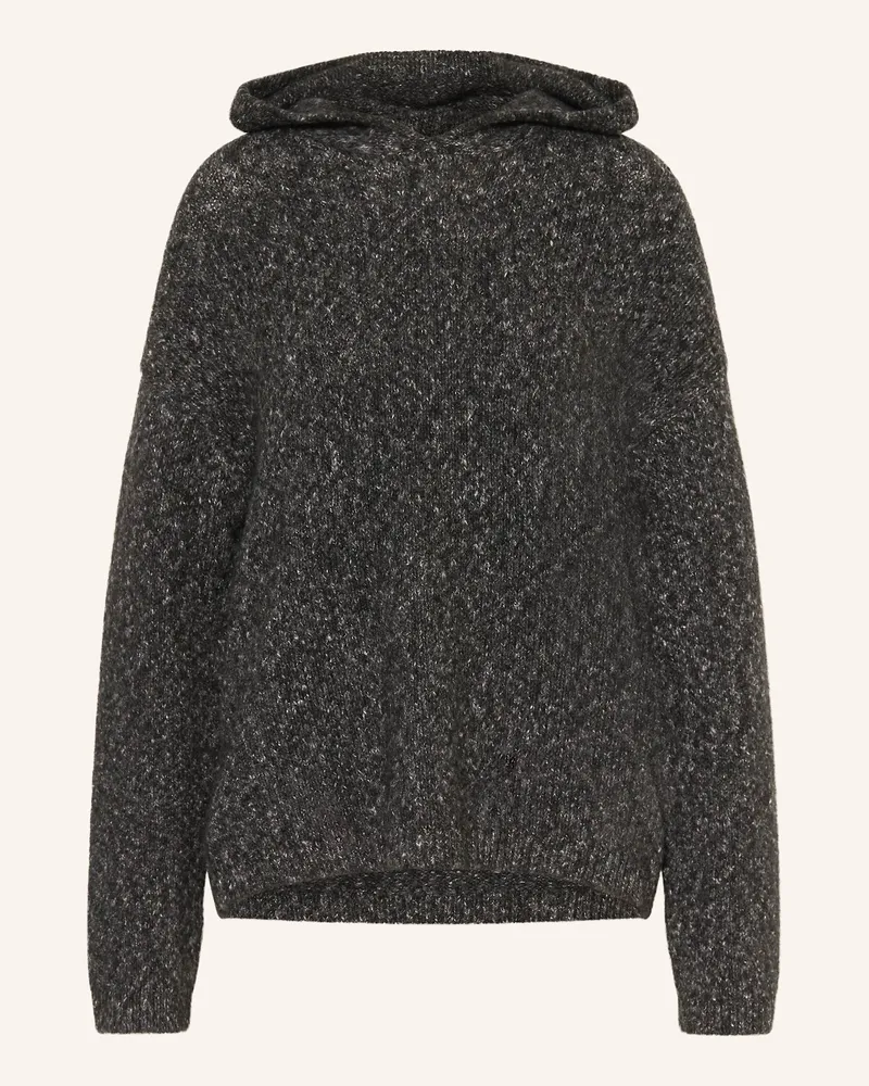 Marc O'Polo Strick-Hoodie Dunkelgrau