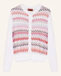 Missoni Strickjacke Weiss