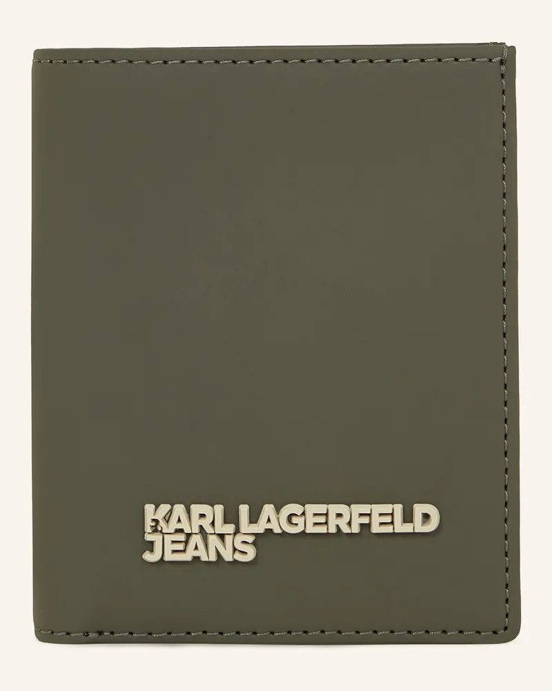 Karl Lagerfeld Geldbörse Dunkelgrün