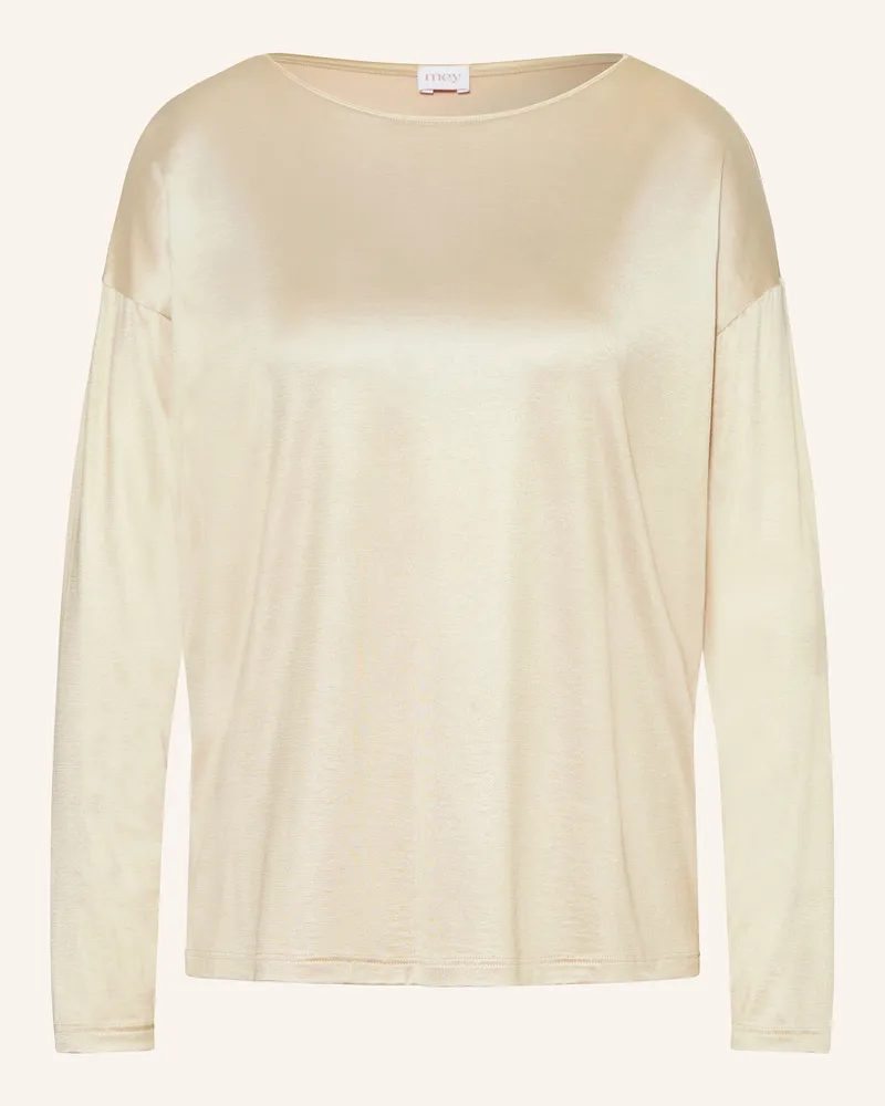 Mey Schlafshirt Serie NIGHT GLOW Beige
