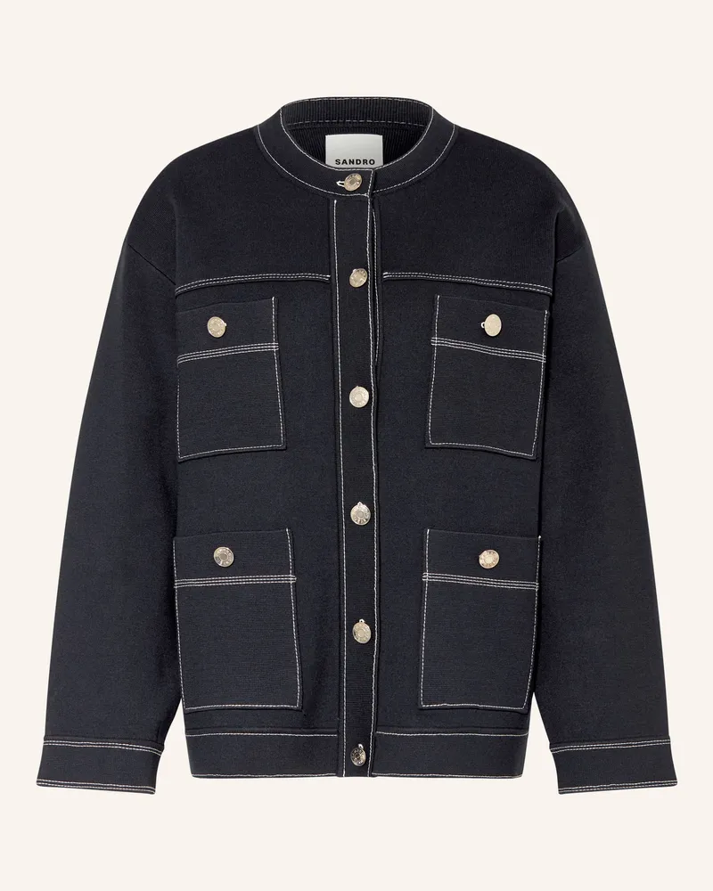 Sandro Overshirt Dunkelblau