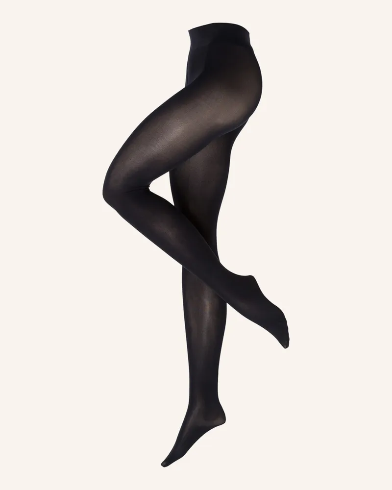 Wolford Feinstrumpfhose Velvet De Luxe 66 Komfort blau 5280